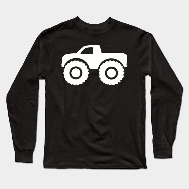 Monster truck Long Sleeve T-Shirt by Designzz